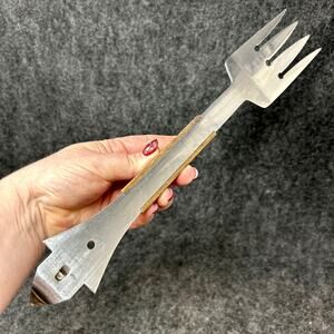 VTG Vernco Stainless Steel BBQ Multi Tool Spatula Fork & Bottle Opener Japan